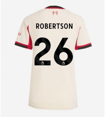 Liverpool Andrew Robertson #26 Replik Auswärtstrikot Damen 2025-26 Kurzarm